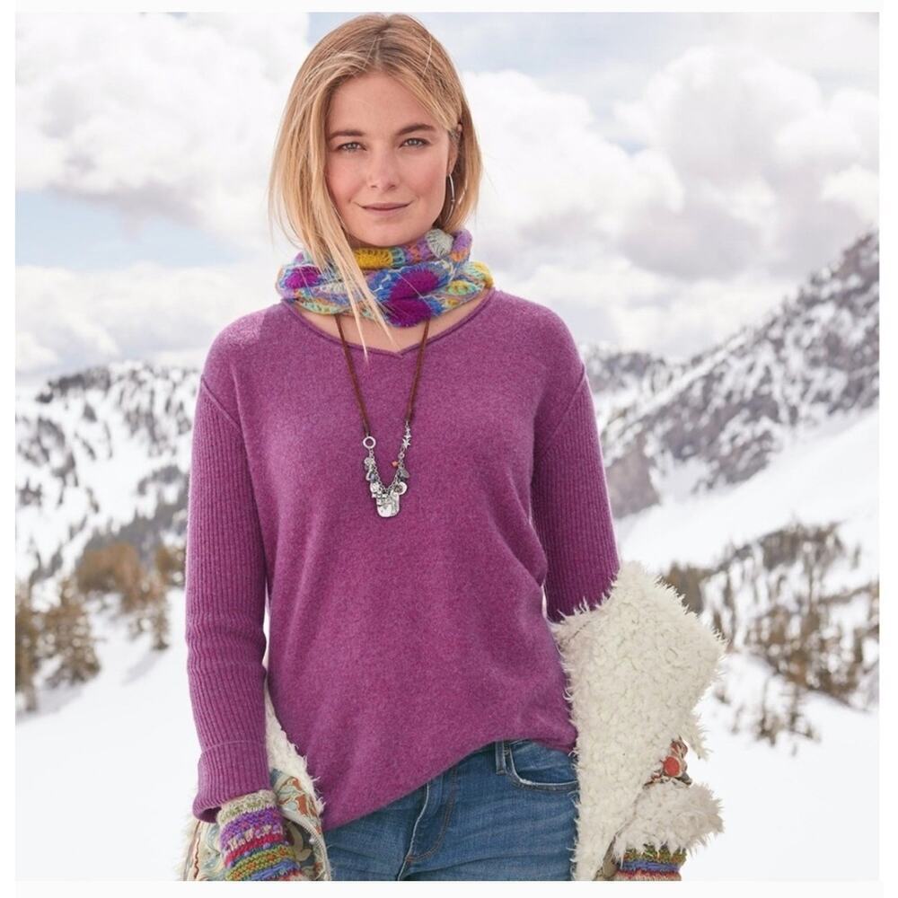 Sundance Beloved Pullover 100% Cashmere Sweater